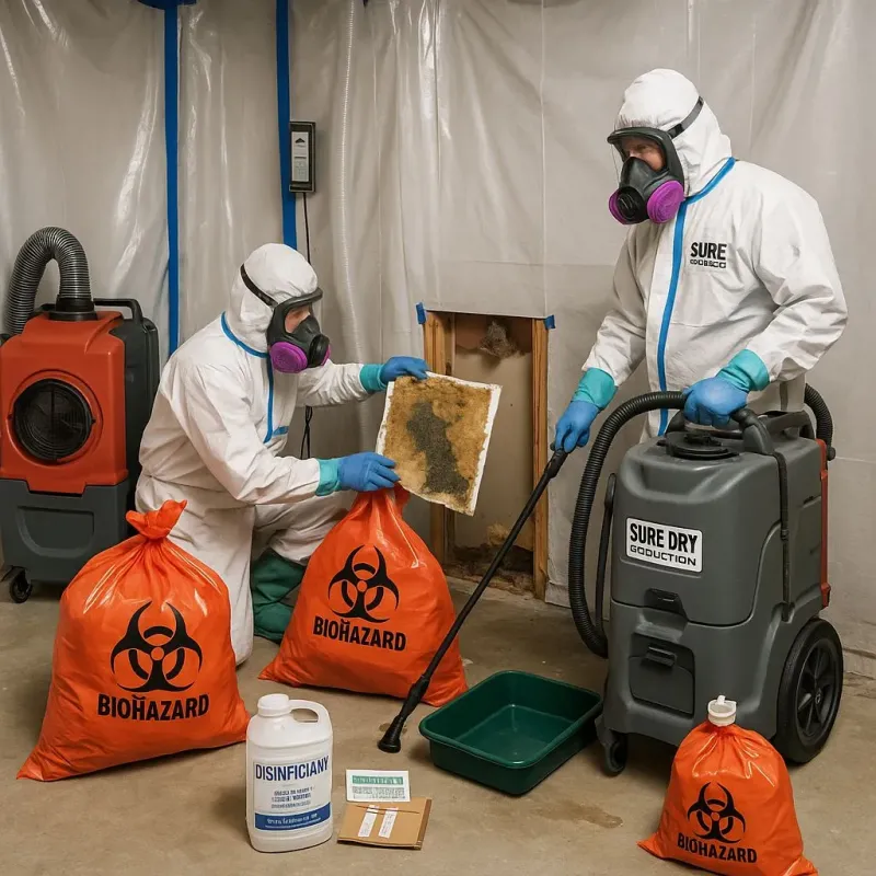 Contaminated Water Handling Protocols process in Newport East, RI