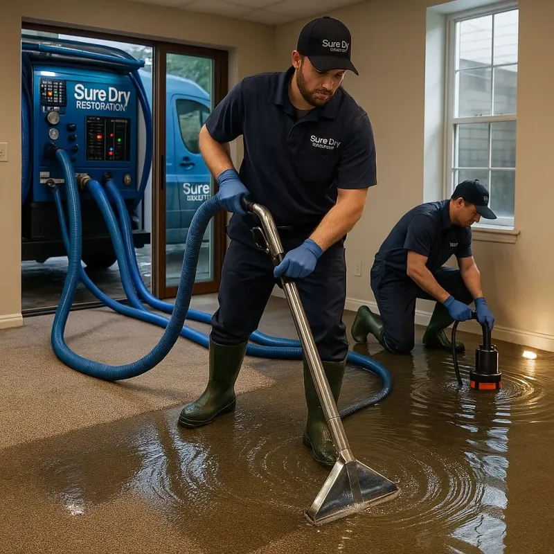 Water Extraction and Removal process in Newport East, RI
